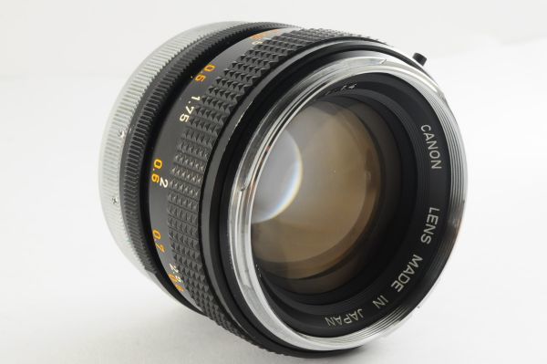 ☆美品☆CANON キャノン LENS FD 50mm F1.4 清潔感ある綺麗な