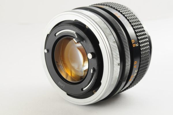 ☆美品☆CANON キャノン LENS FD 50mm F1.4 清潔感ある綺麗な