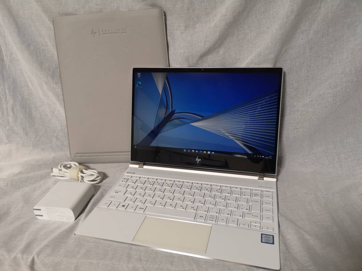 極薄 4KノートPC HP Spectre 13-af528TU Core i7/16GB/新品SSD512GB 