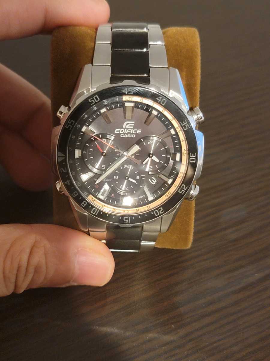 CASIO edifice EQW-T670SBK-1AJF 電波 腕時計 EQW-T670SBK-1AJF Casio 