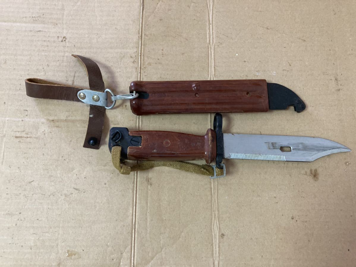 A*s様 イジェフスク製　6kh4銃剣 ゴム刃　AK-74 ソ連軍　ロシア軍 6kh4 バヨネット | AK銃剣 ラバーバヨネット ロシア ソ連 : ソ連軍