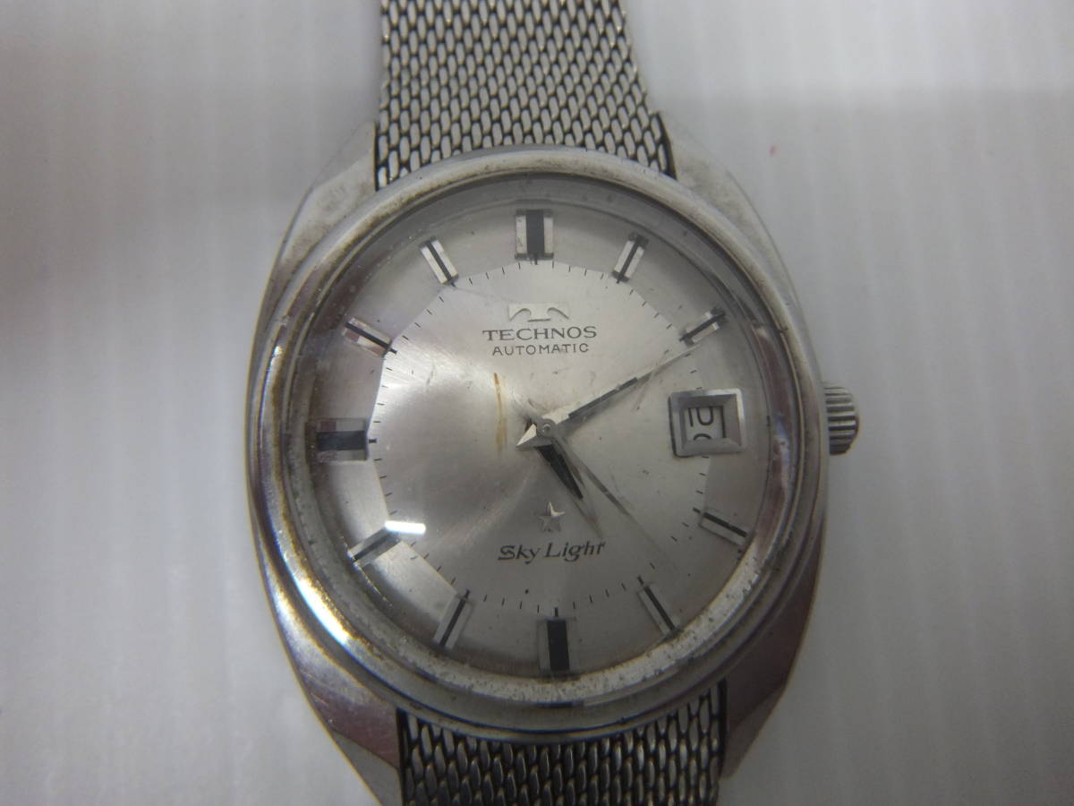 TECHNOS Light Sky Man's (Poor Dealer 2266 TECHNOS テクノス Sky