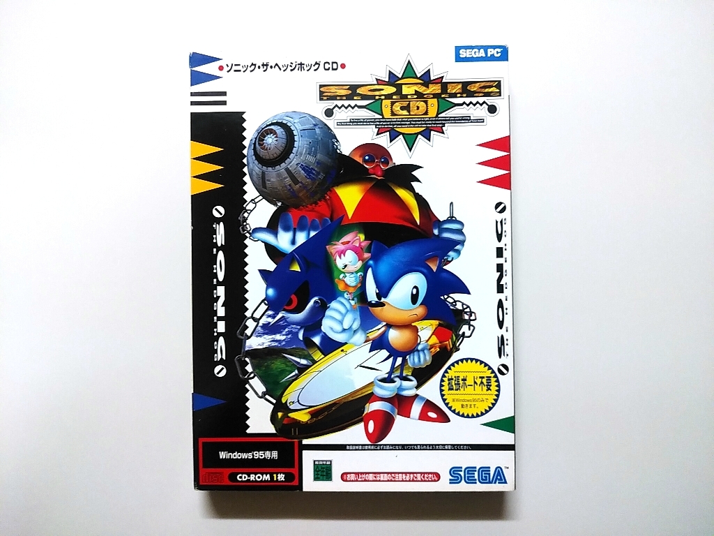 SEGA PC ◇ ソニック・ザ・ヘッジホッグCD SONIC THE HEDGEHOG CD +