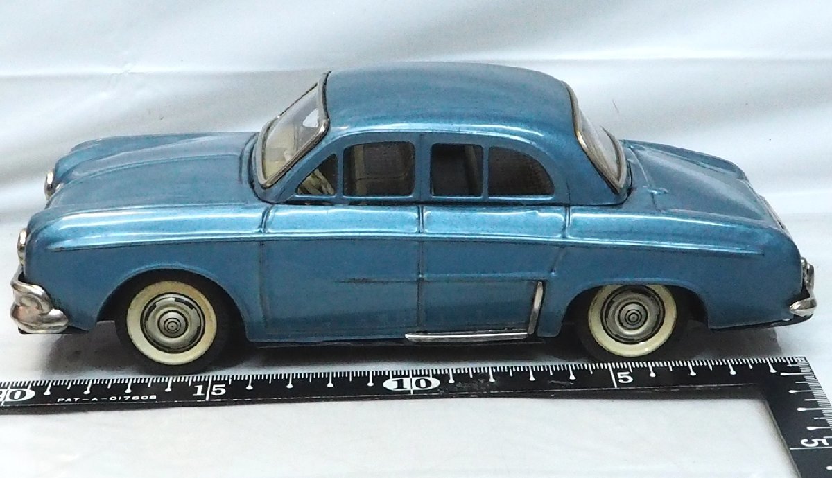 米澤玩具【RENAULT DAUPHINE ルノー ドーフィン 青 ブルー】ブリキ
