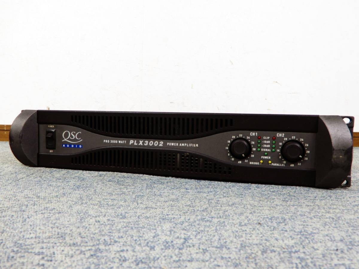 QSC - PLX3002 0 Yahoo!オークション パワーアンプ プロフェッショナル