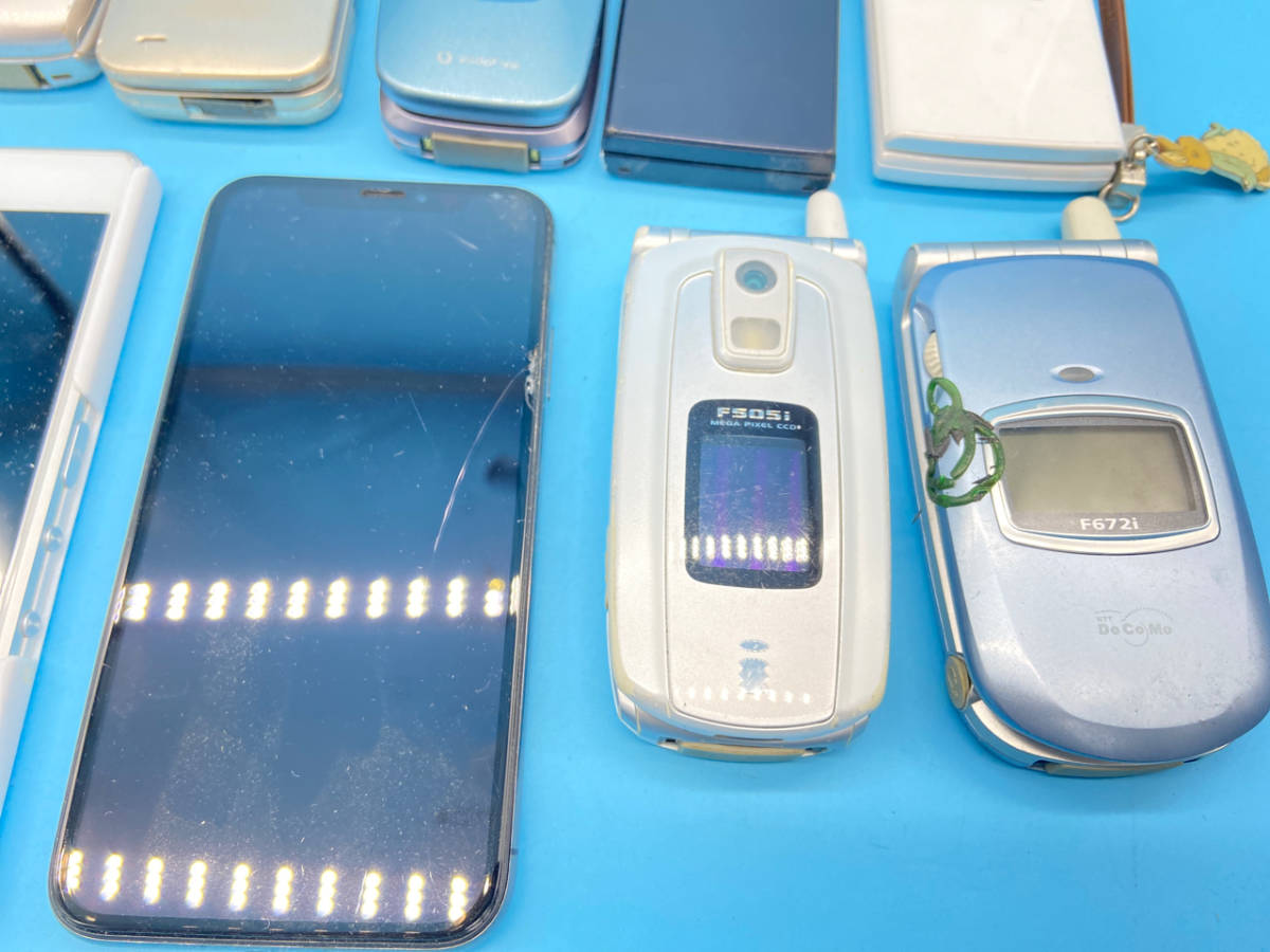 L39〔ジャンク品〕携帯 ケータイ たくさん ガラケー スマホ まとめて