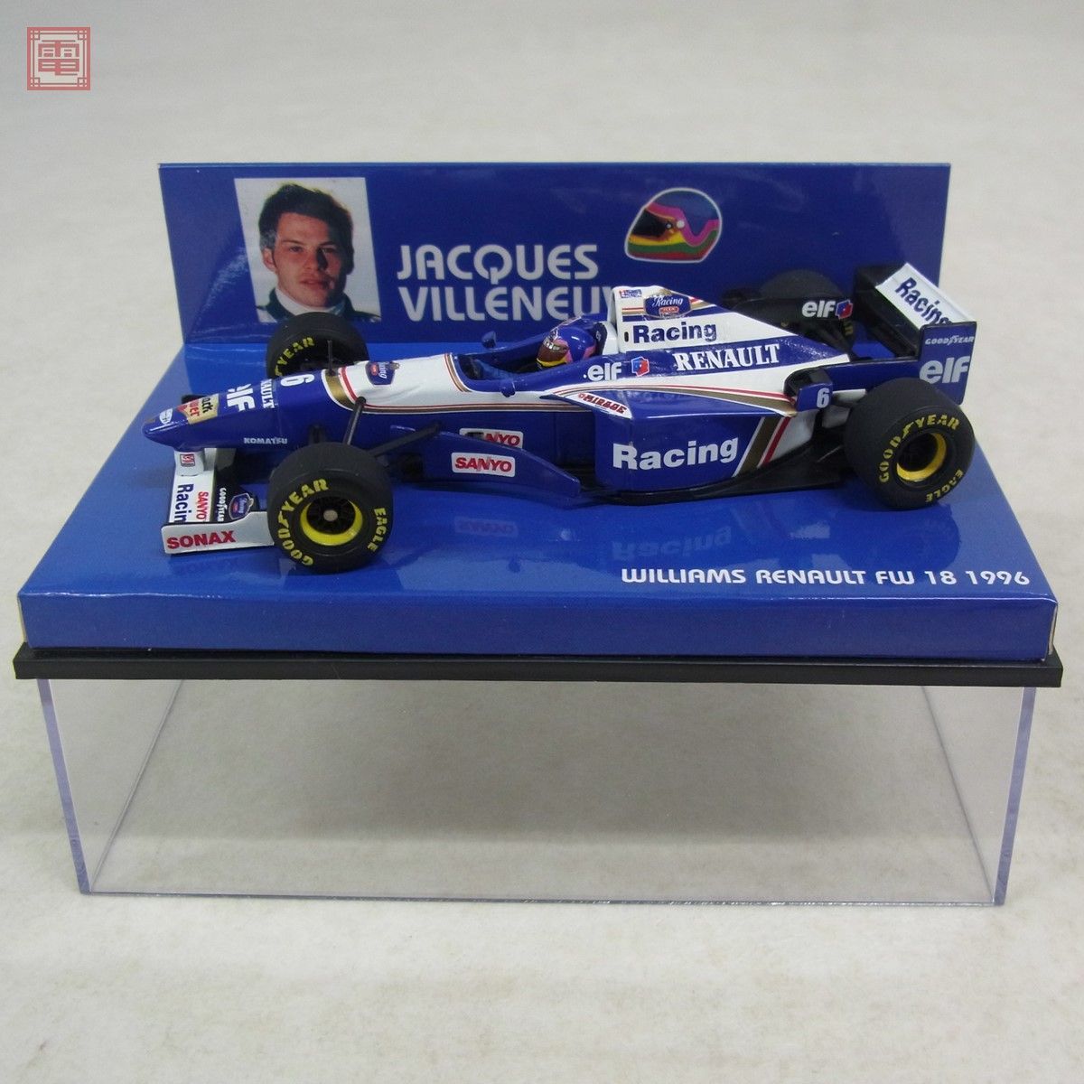 WILLIAMS RENAULT FW18 Jacques Villeneuve #6 1996 Minichamps 1/43 F1 Formule 1 EUR 22,90 - FR