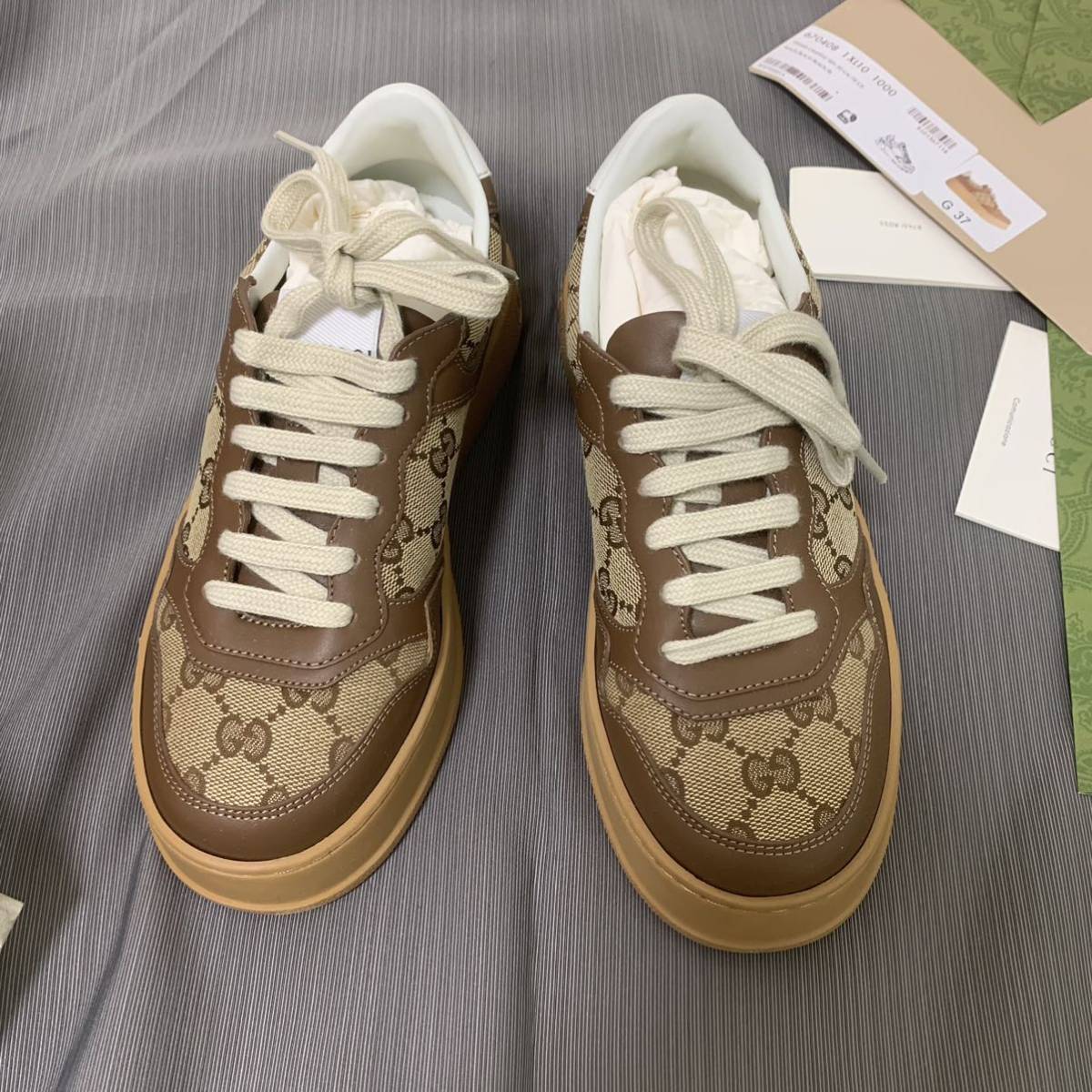 新作登場，正規品 グッチ Gucci G ハイカットスニーカー シューズ スニーカー 23.5cm(23.5cm)｜売買されたオークション情報、yahooの商品情報をアーカイブ公開 - オークファン 23.5cm