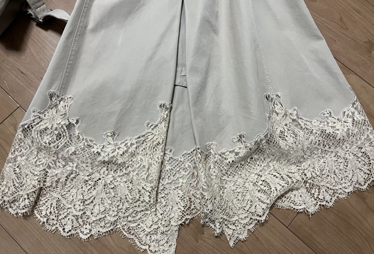 ☆RED VALENTINO レッドヴァレンティノ 美品 レーストレンチコート
