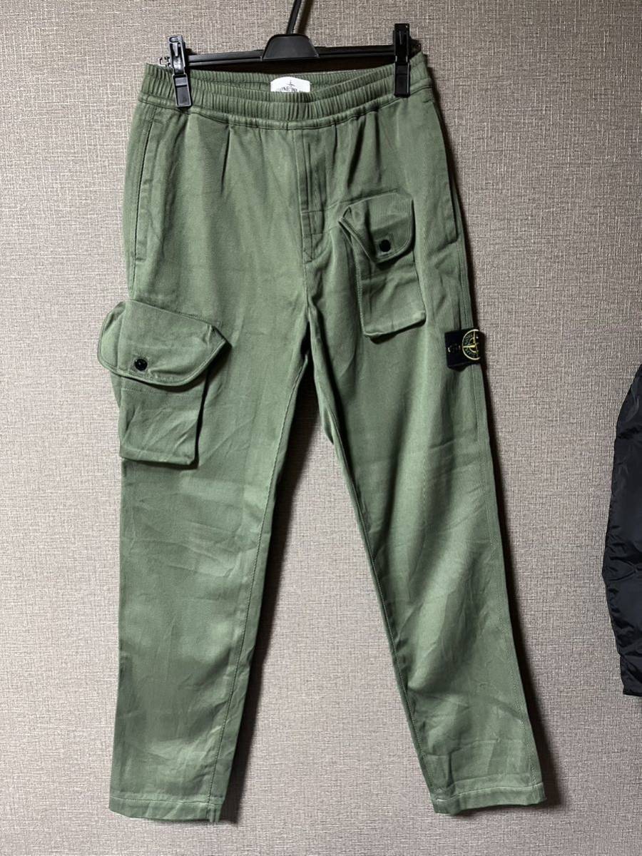 極美品 stone island ストーンアイランド STRETCH COTTON REGULAR 