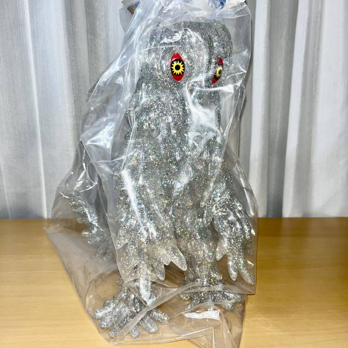 大迫力！ ヘドラ 450 （夜桜蓄光Ver）ミニゴジラのおまけ付き / マルサン