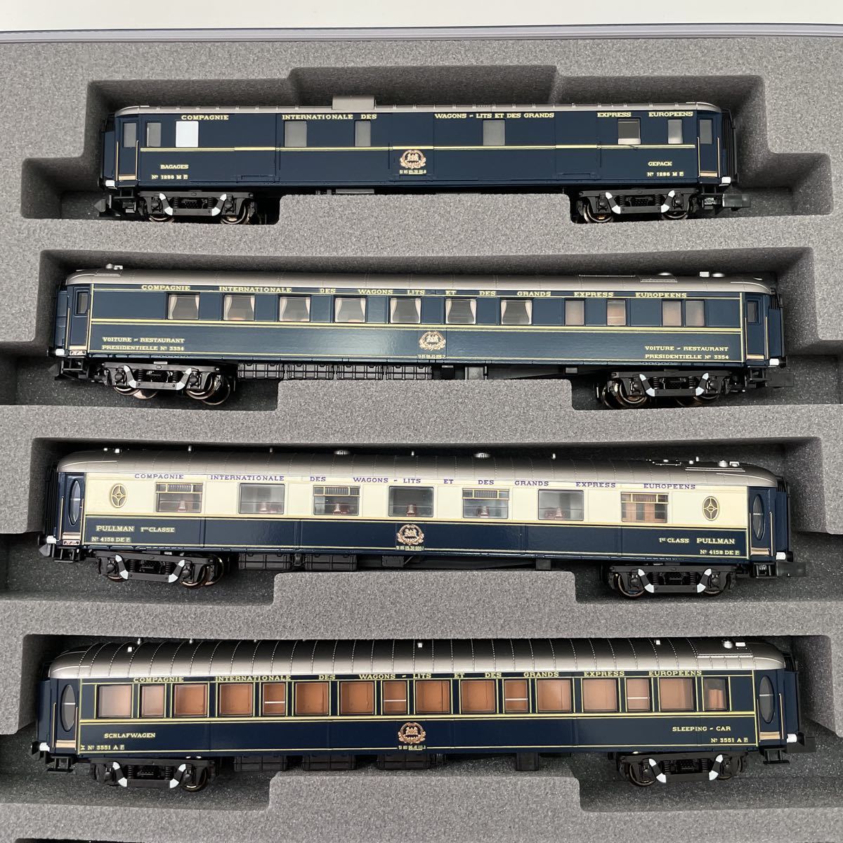未使用】KATO 10-1230 10-1231 オリエントエクスプレス'88(パリ〜香港