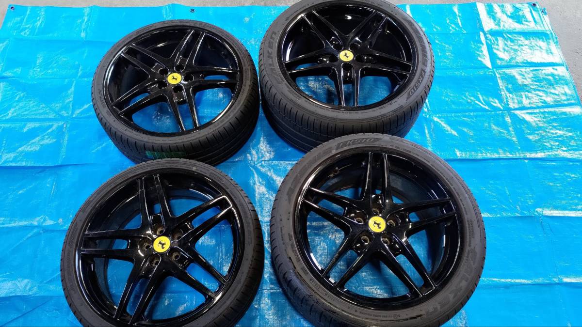 フェラーリ F430 純正 ホイール ファルケン タイヤホイール4本セット 
