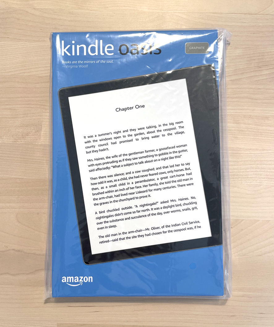 □新品未開封□送料無料 Amazon Kindle Oasis 色調調節ライト搭載 wifi
