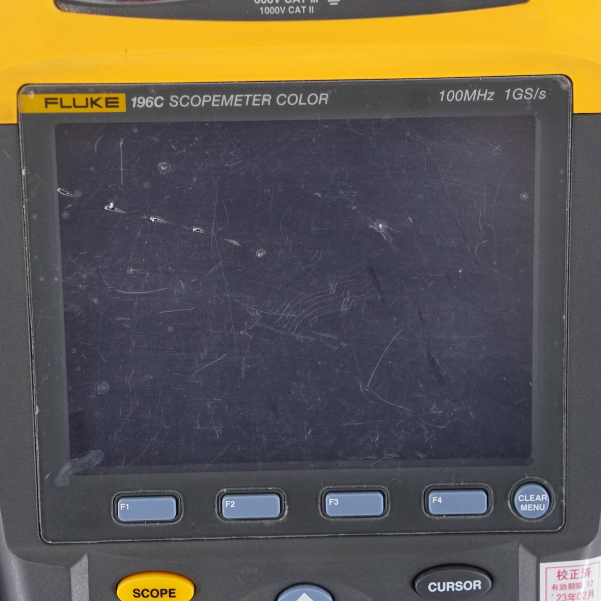 JB 196C FLUKE SCOPEMETER COLOR スコープメーター 100M... 04293-0395(その他)｜売買された ...