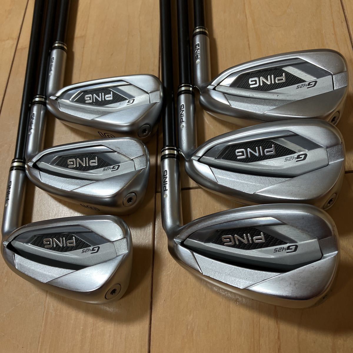 ピン G425 アイアン ALTA J CB フレックスS 5〜PW 計6本 ホワイトドット