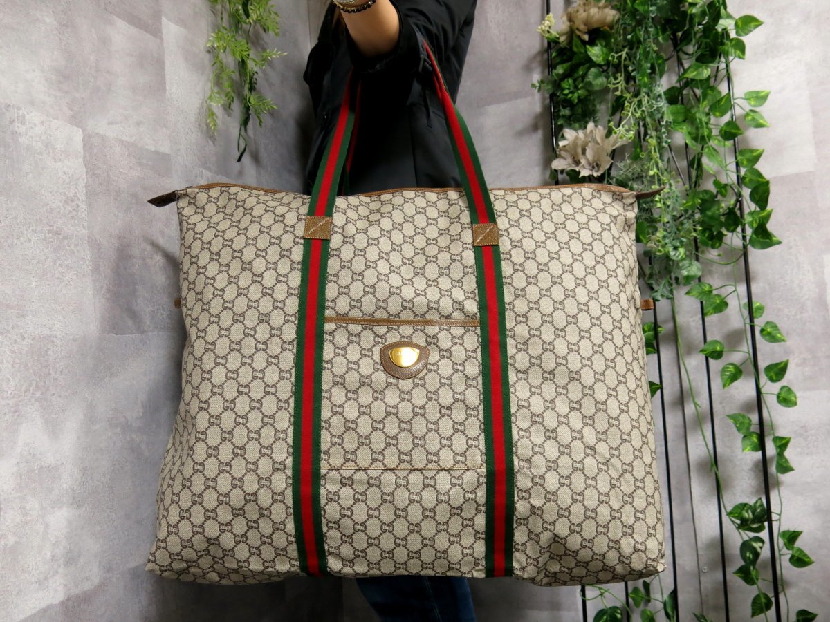 シェリーライン グッチ PVC GUCCI GGスプリーム ミニボストン オールド 
