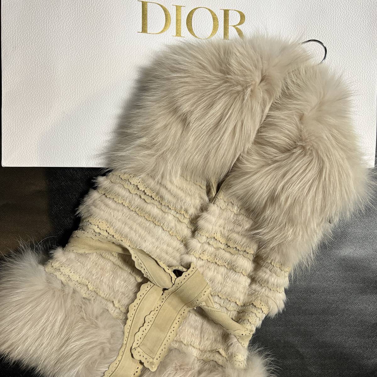 christian dior クリスチャンディオール 最高峰ミンク100% ファー 