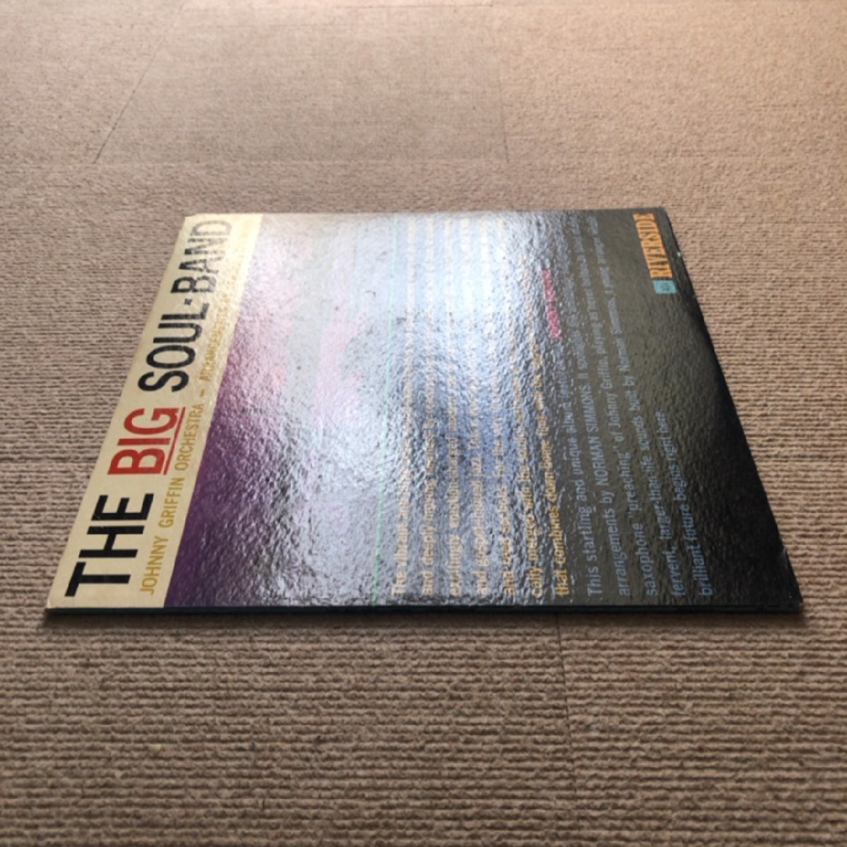 原信夫Collection 激レア 1960年米国初盤 ジョニー・グリフィン Johnny 