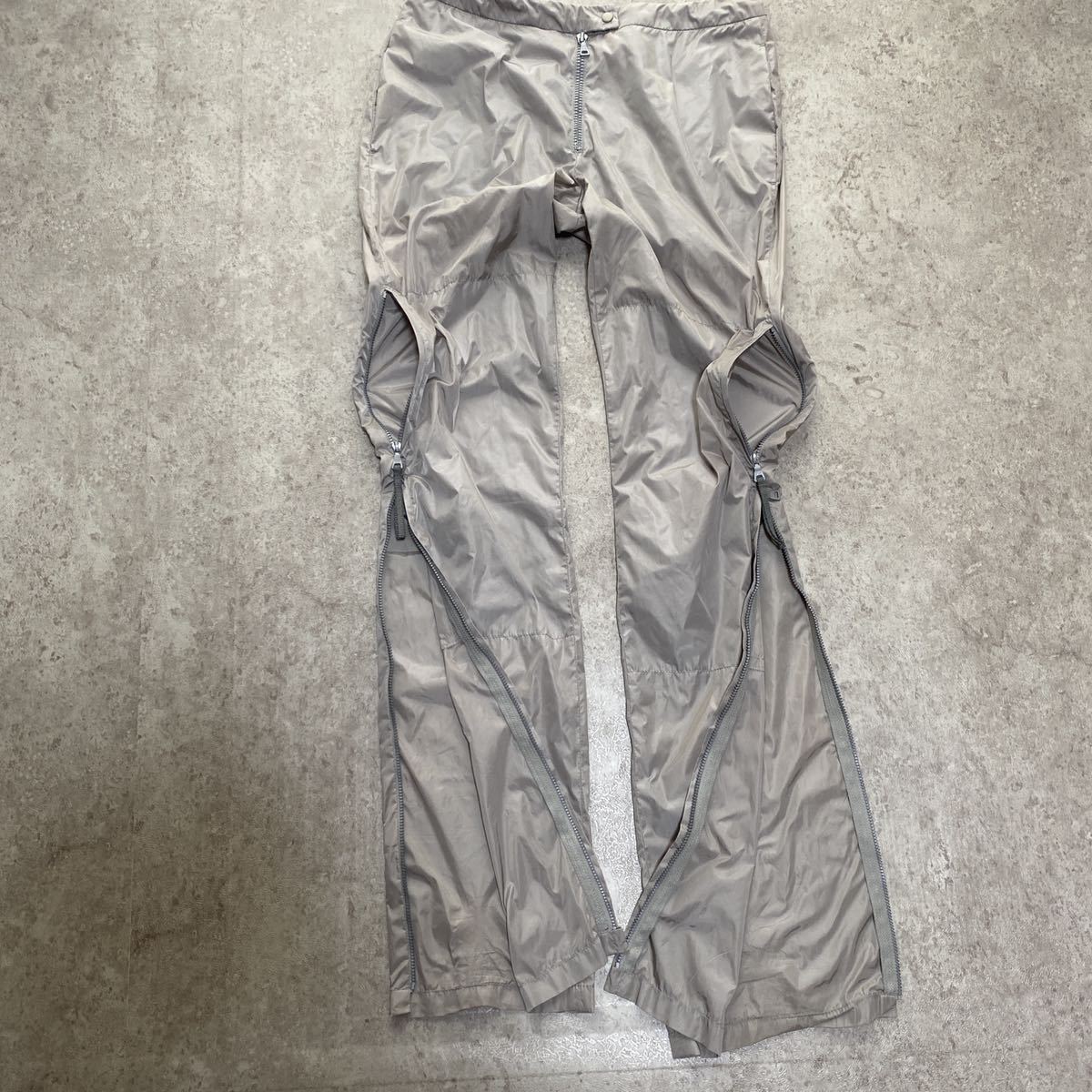 90s 00s archive vintage PRADA prada sport gimmick side zip nylon 