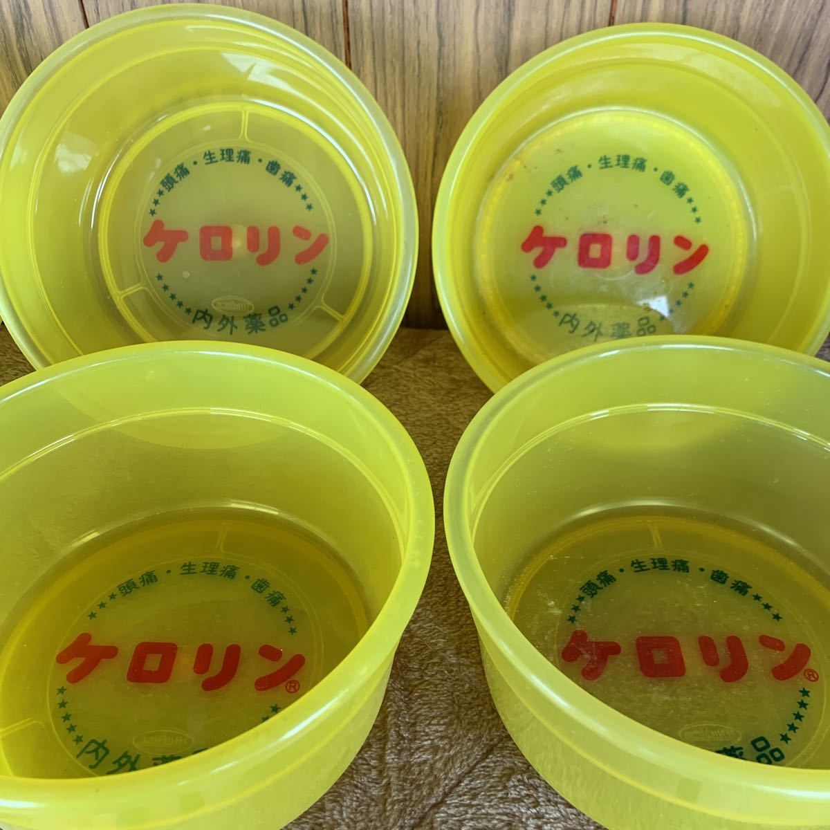 ケロリン桶 風呂桶 銭湯 洗面器 昭和レトロ 当時物 6品セット(バス