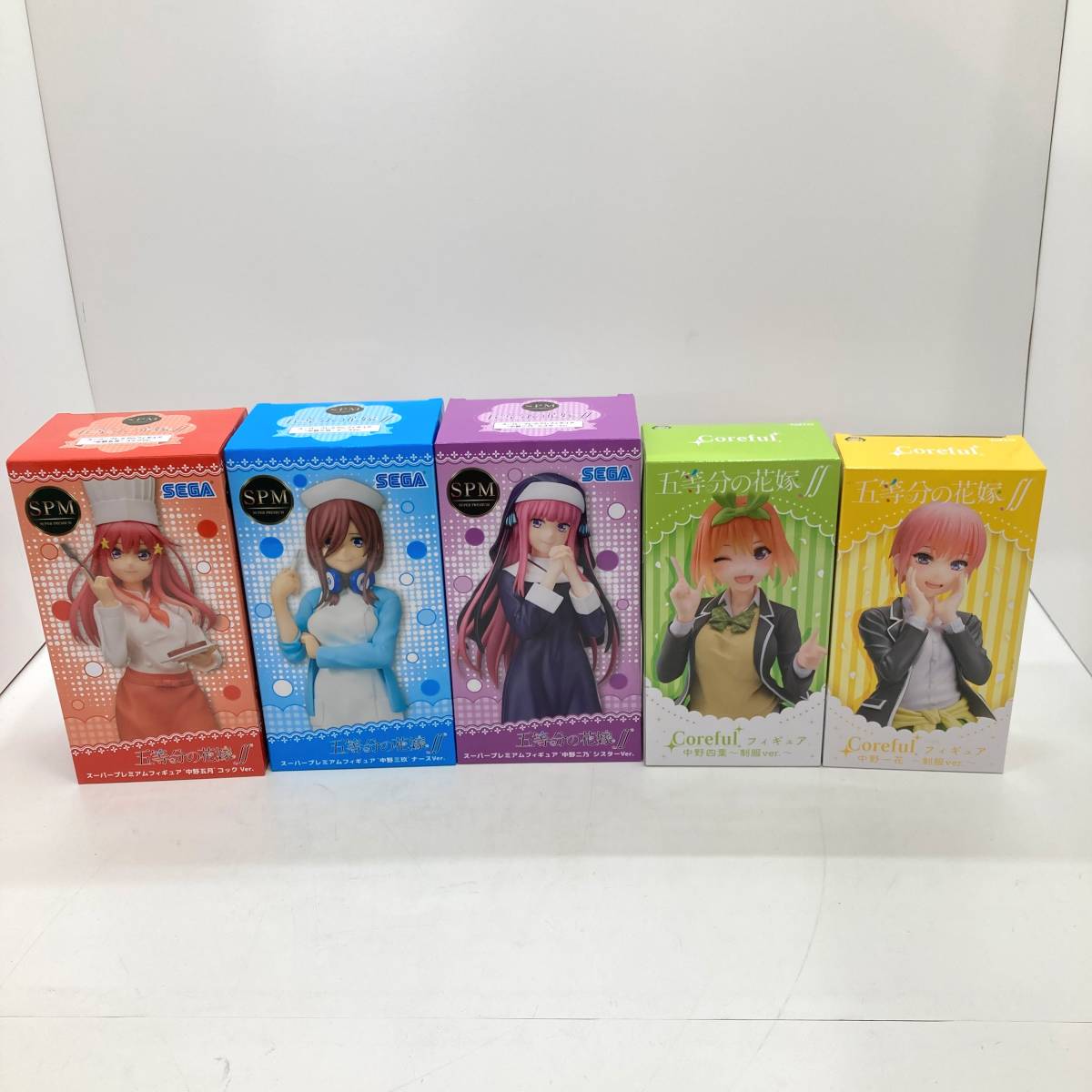 1円～ 五等分の花嫁 グッズ大量まとめ売り アクスタ全種セット 