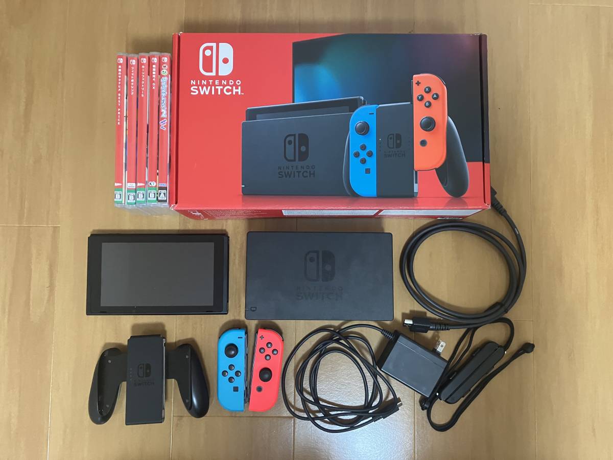 テレビゲーム Nintendo Switch 本体 ネオンブルー ネオンレッド テレビゲーム Nintendo Switch 本体 ネオンブルー ネオンレッド