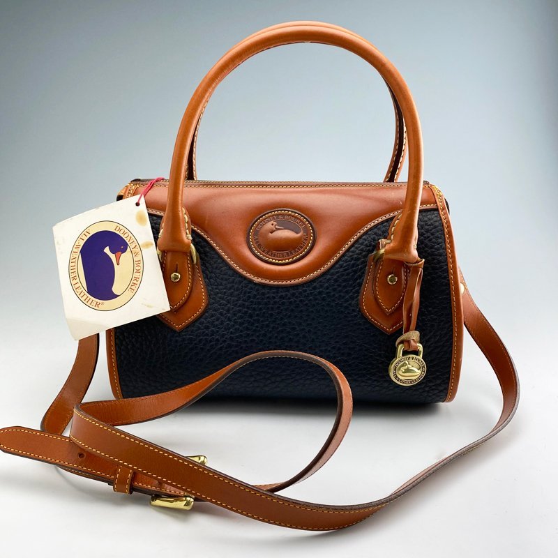  USA製 DOONEY&BOURKE ドゥーニー&バーク ２WAY ショルダーバッグ オールレザー ボストンバッグ ネイビー 紺 ドゥーニーアンドバーク(牛革)｜売買されたオークション情報、yahooの商品情報を 牛革