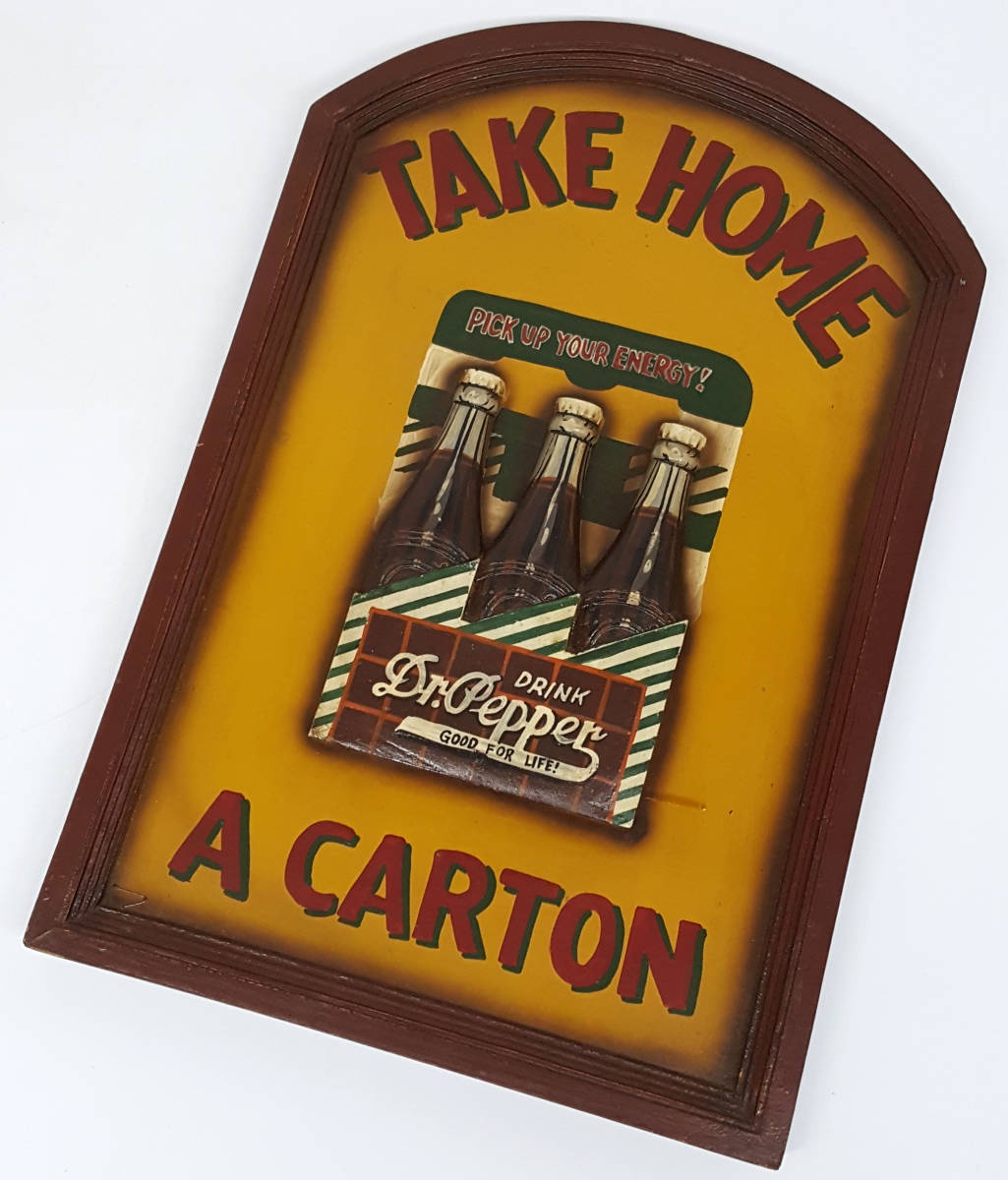 1960 S ヴィンテージ Dr Pepper ドクターペッパー メタル 看板 Www Gerar Org Br