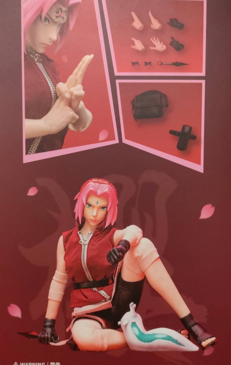 ○新品 1/6 春野サクラ アクションフィギュア NARUTO シームレス素体