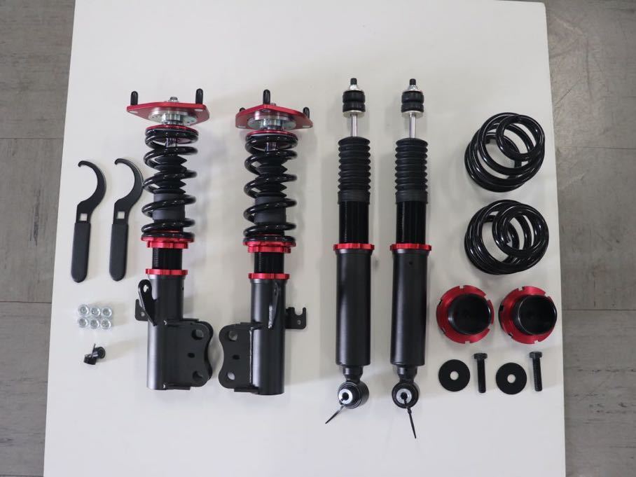 80ヴォクシー/ノア/エスクァイア ☆新品 車高調 フルタップ式 減衰力36段車高調 ZRR80G ZRR80W ZWR80G 2WD 4WD ハイブリッド 