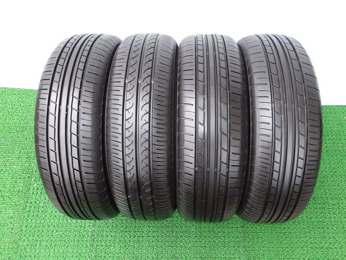 YOKOHAMA ECOS 3本 YOKOHAMA BLUEARTH 1本185/65r15. 4本セット2021年製 ★残溝9分山以上・バリ山の良品です！★