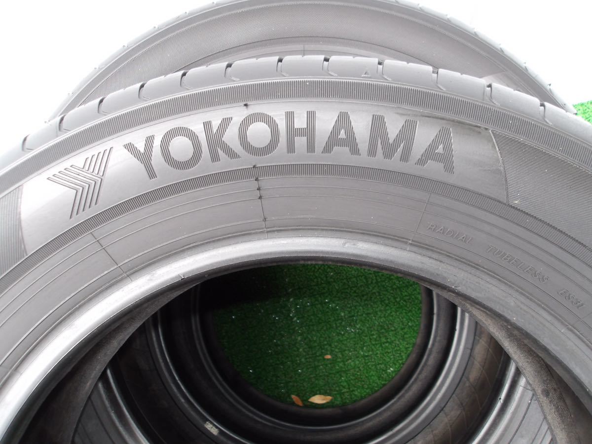 YOKOHAMA ECOS 3本 YOKOHAMA BLUEARTH 1本185/65r15. 4本セット2021年製 ★残溝9分山以上・バリ山の良品です！★