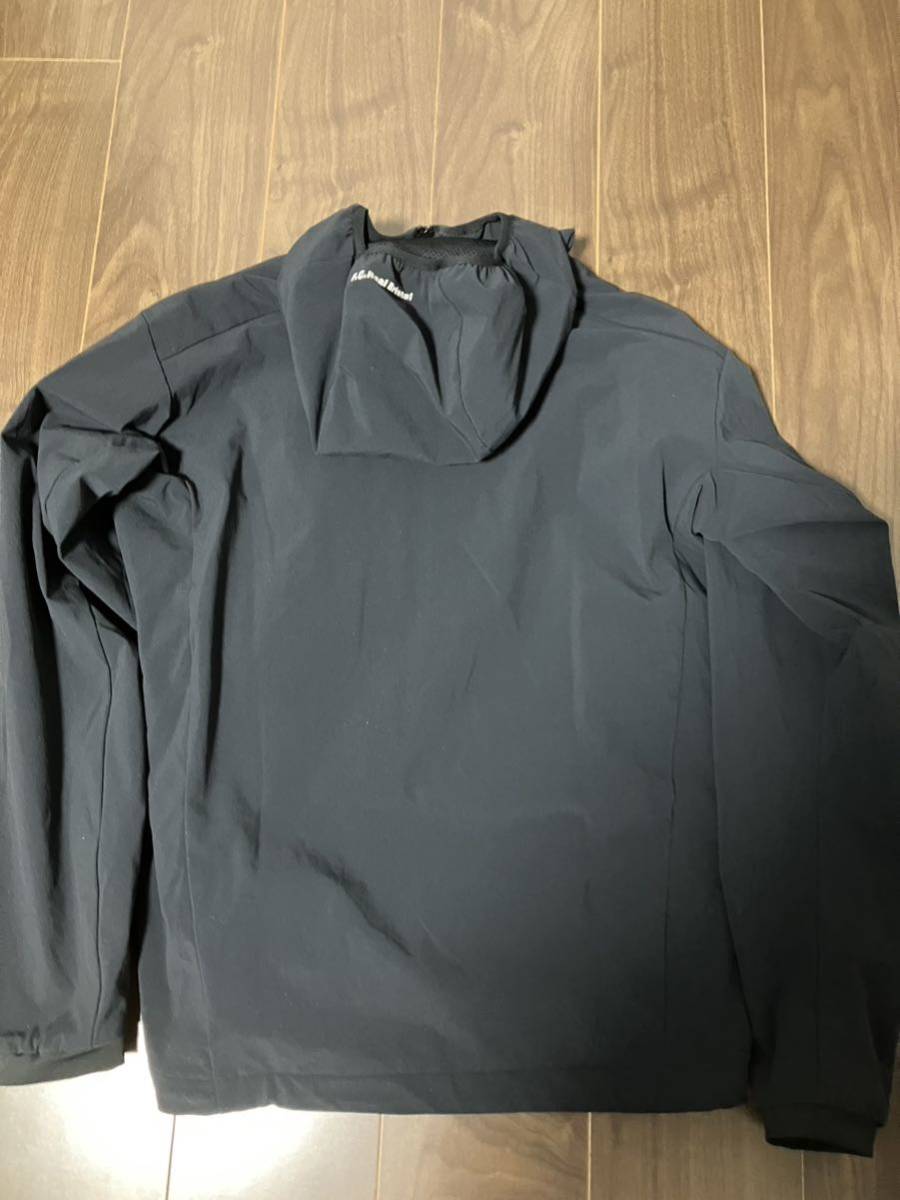 美品!SOPH fcrb202034 20AW LYCRA HOODED BLOUSON 黒Mサイズ フーディ 