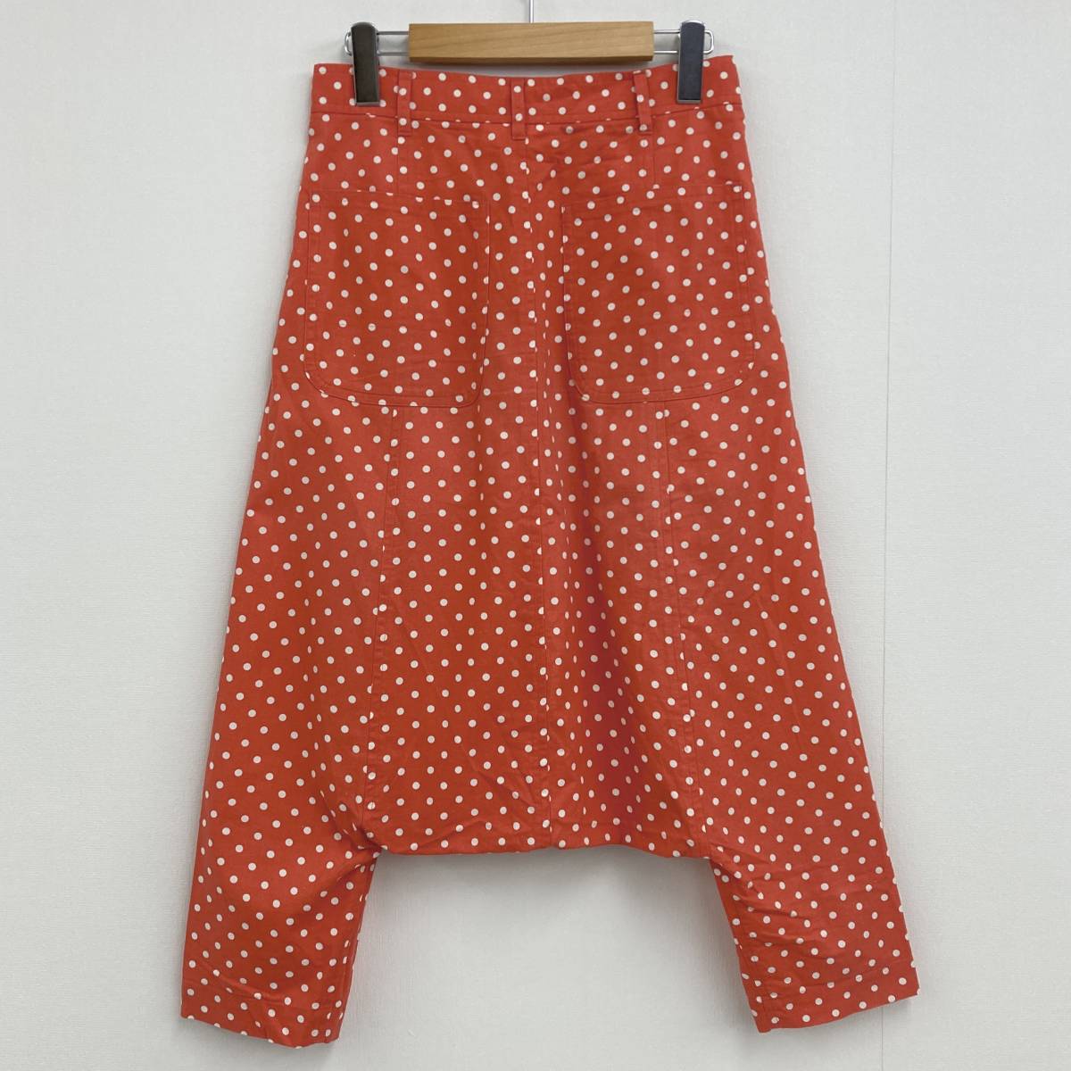 コムデギャルソン コムコム AD2005 アーカイブ ドット サルエルパンツ AD2005 コムコム COMME des GARCONS サルエルパンツ ドット レッド 赤