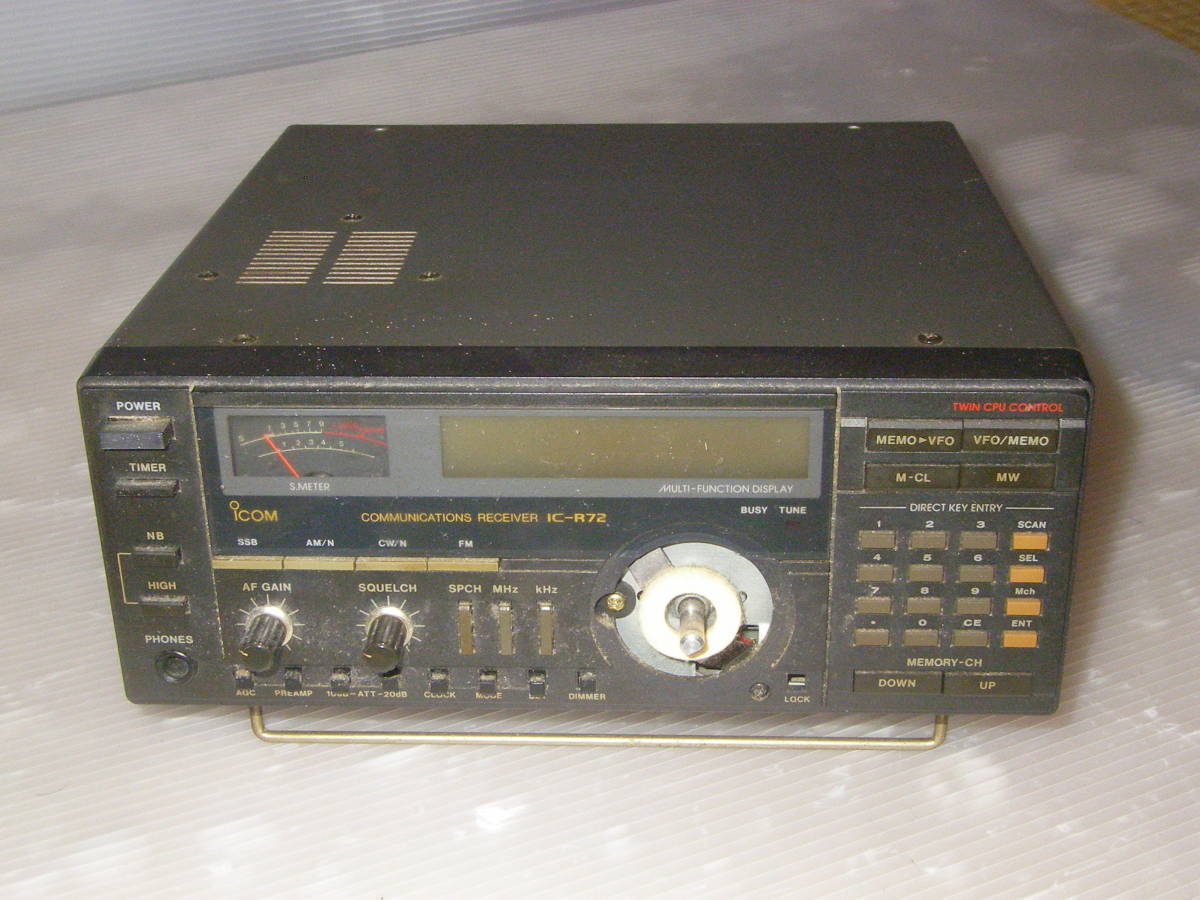 ☆ ICOM⁄アイコム IC-R72 広帯域受信機動作未確認 ジャンク