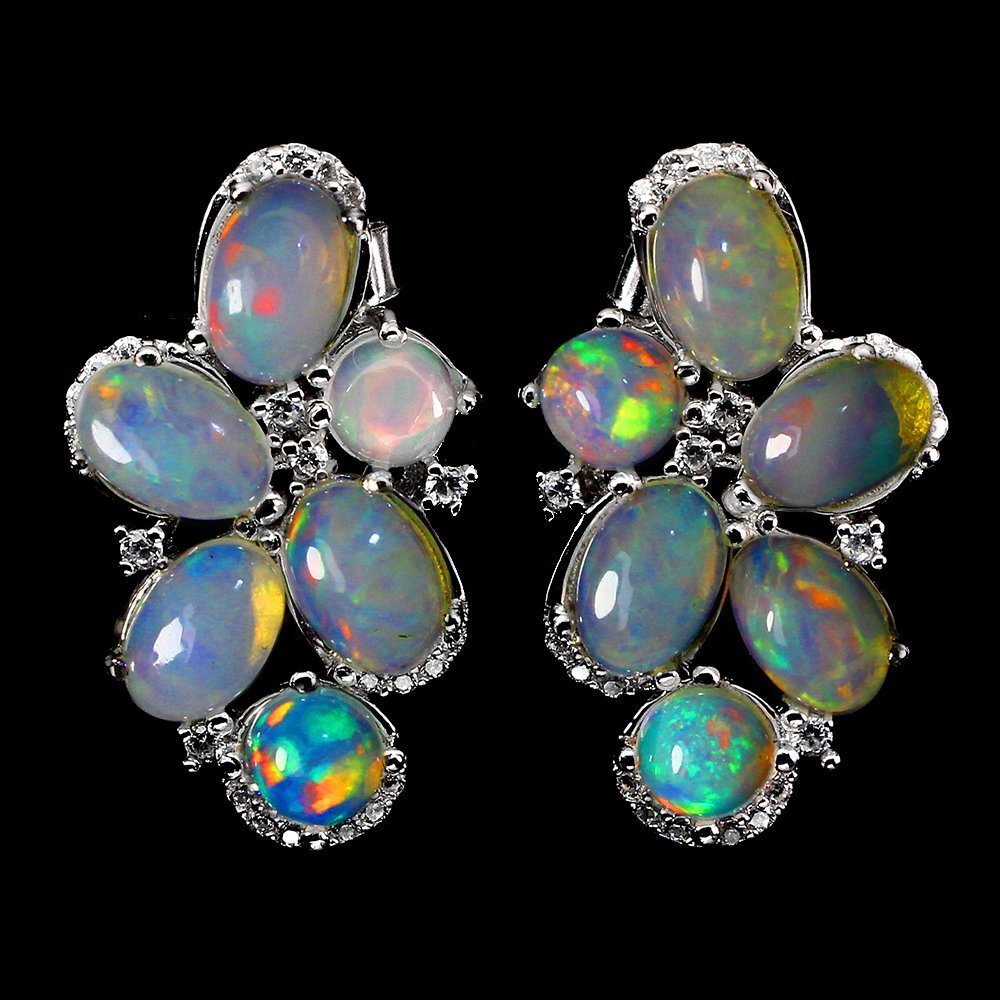 1円新品】イケゾエガレ｜5.00ct 超大粒 天然レインボーオパール  