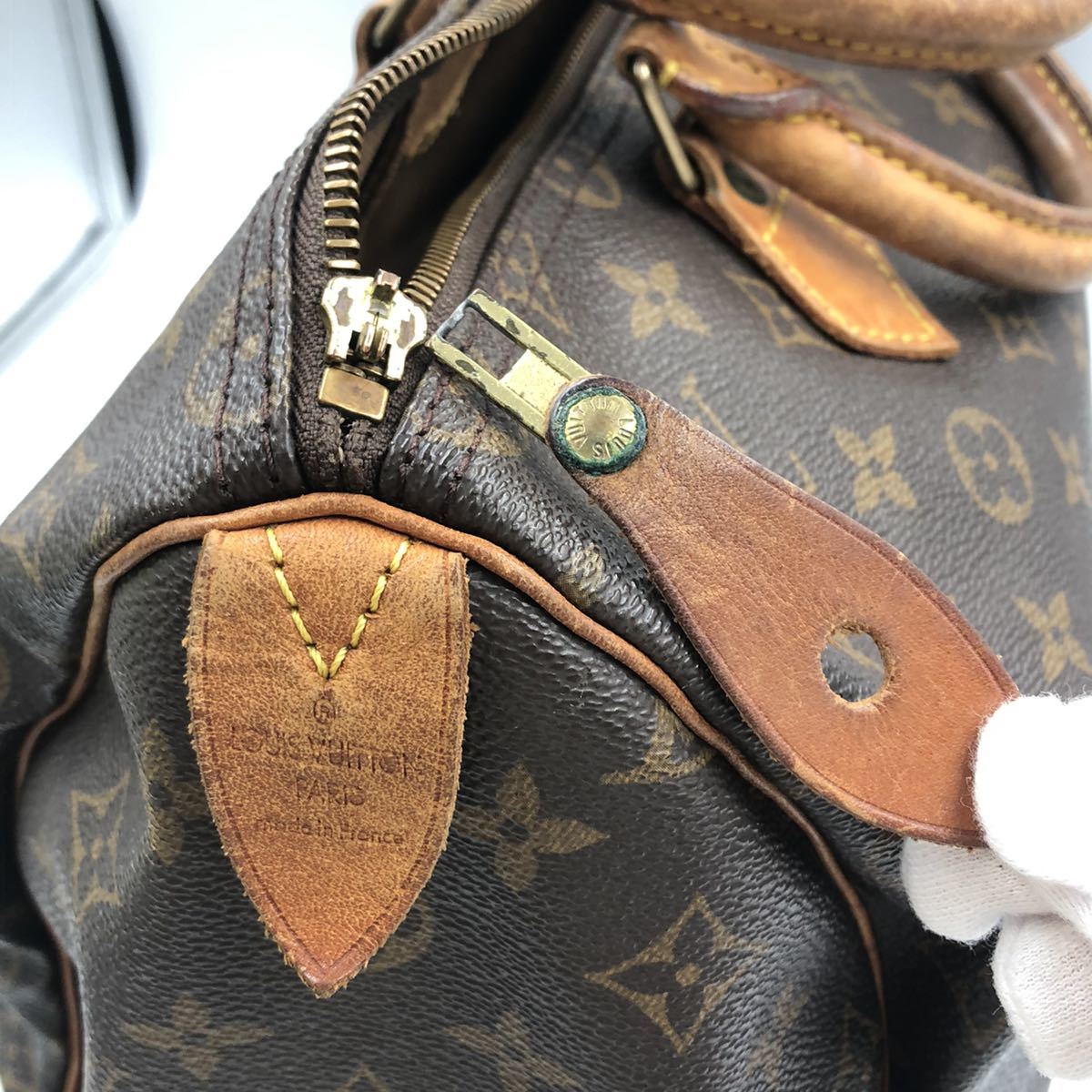 G11.10TM-G66☆LOUIS VUITTON スピーディ35☆ルイヴィトン/ボストン 