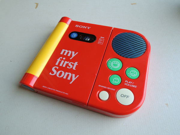 80年代ビンテージ my first Sony カセットプレーヤー TPM-8000 難あり