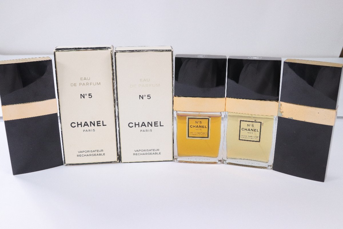 数量限定，大得価 6点 CHANEL シャネル NO5 EAU DE PARFUM オードパルファム VOILE PARFUM 75ml&times;2/50ml&times;4 ボディミスト 香水 まとめ売り 7617-NA(シャネル)｜売買されたオークション情報、yahooの商品情報をアーカイブ公 シャネル