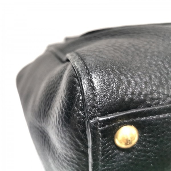 ミュウミュウ miumiu トートバッグ RN0908 - レザー 黒 バッグ トートバッグ カリブ ミュウミュウ トート RN0908 (ミュウミュウ)MIUMIU