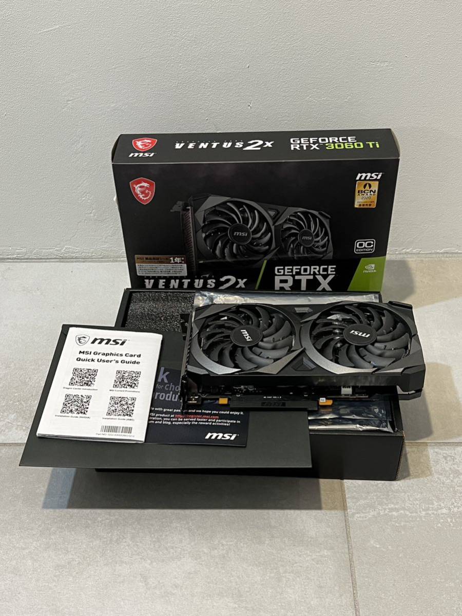 0 Ti RTX MSI GeForce VENTUS 8GB OC LHR 2X Ventus Graphics Card 3X