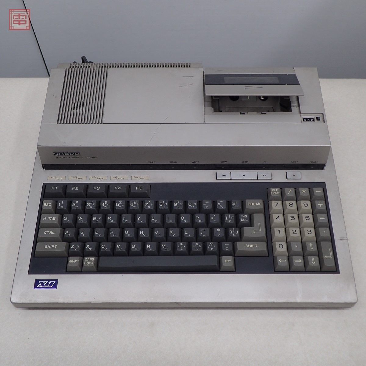 SHARP パソコンテレビX1 CZ-803C ジャンク シャープ SHARP - Yahoo!オークション ジャンク 通電確認済み CZ-803C