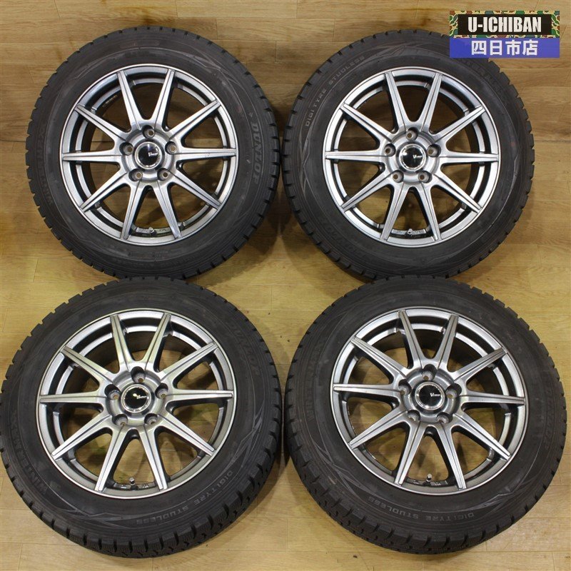 セレナ等に ダンロップ スタッドレスセット! WM01 195&frasl;60R16 89Q V