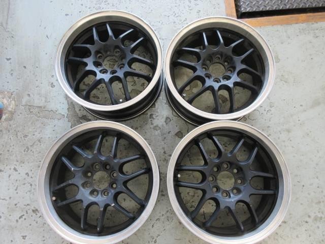 RSB ワーク 15インチ アルミホイール 4本セット 6.5J +42.0(手測 RSB ワーク 15インチ アルミホイール 4本セット 6.5J +42.0(手測