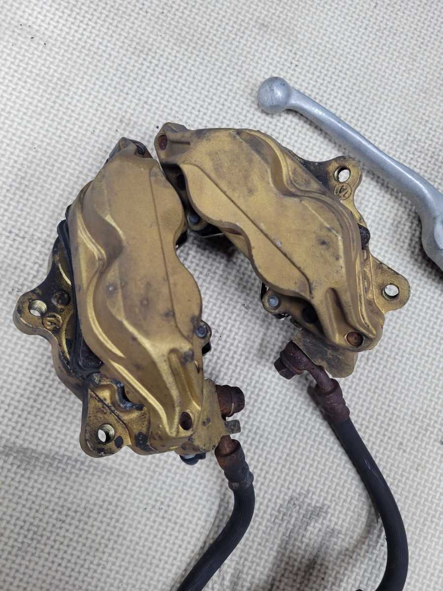 HONDA CB400SF NC39 NISSIN純正フロントブレーキキャリパー HONDA CB400SF NC39 NISSIN純正フロントブレーキキャリパー CB400SF