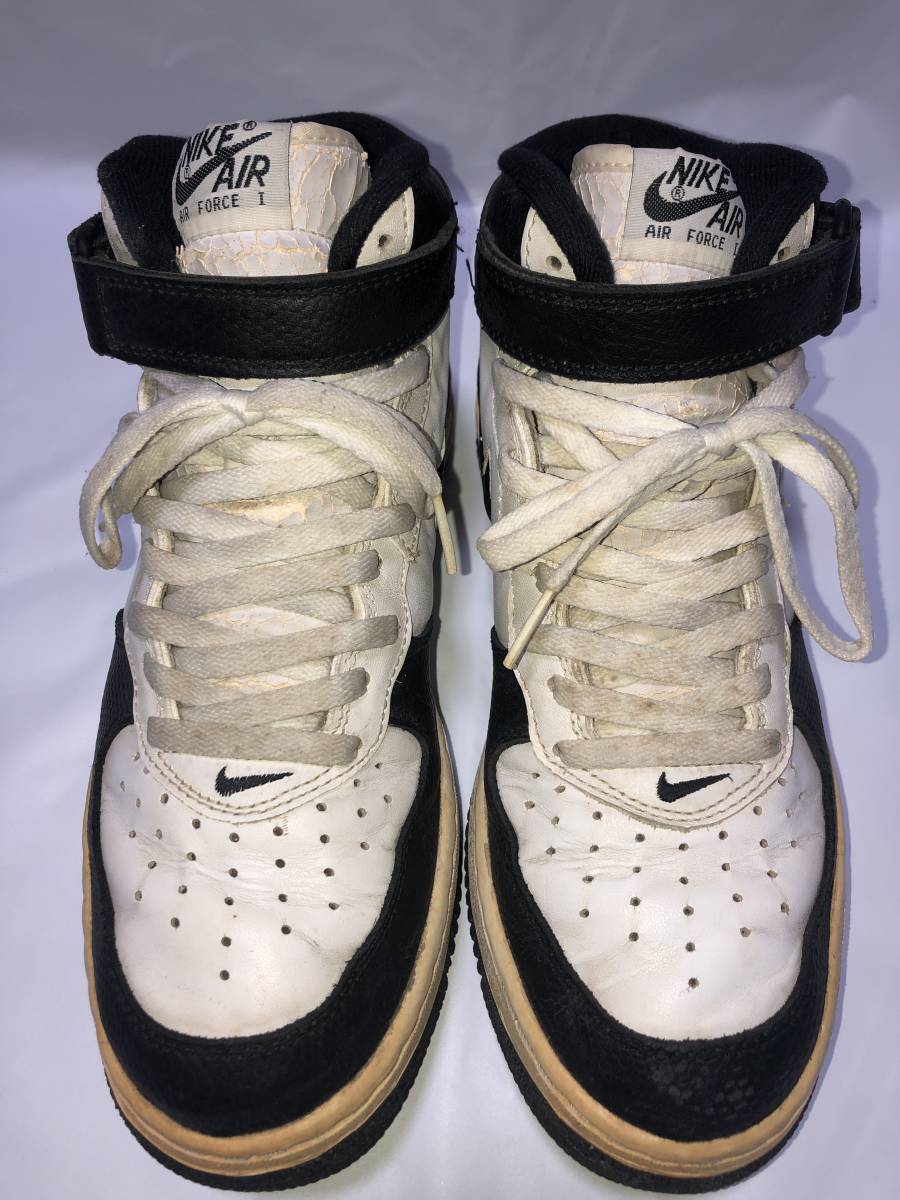 1996 NIKE AIR FORCE 1 MID SC 630125 104 US8.5 26.5cm ナイキ エア  