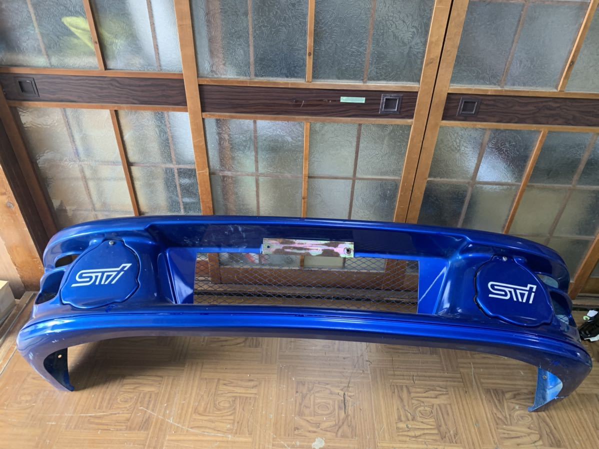 インプレッサ gc8 wrカー　タイプ　フロント　バンパー　sti