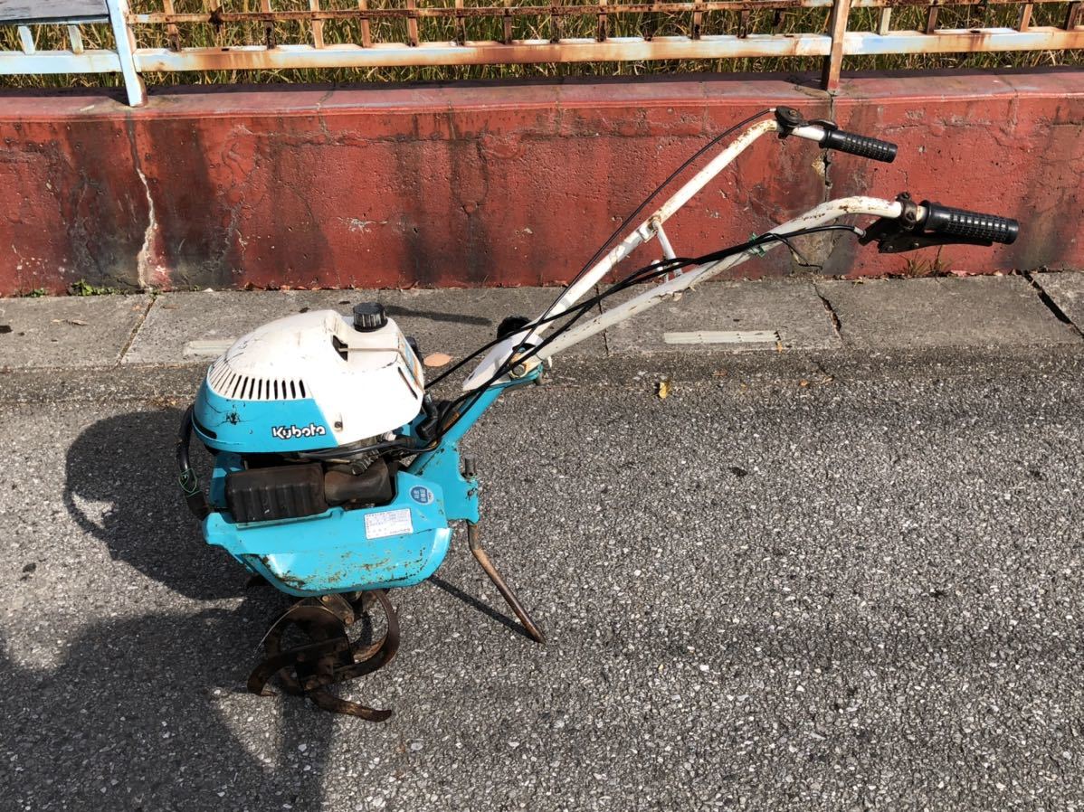 KUBOTA クボタ 歩行型農用トラクター 耕運機 管理機 TMA25 【動作