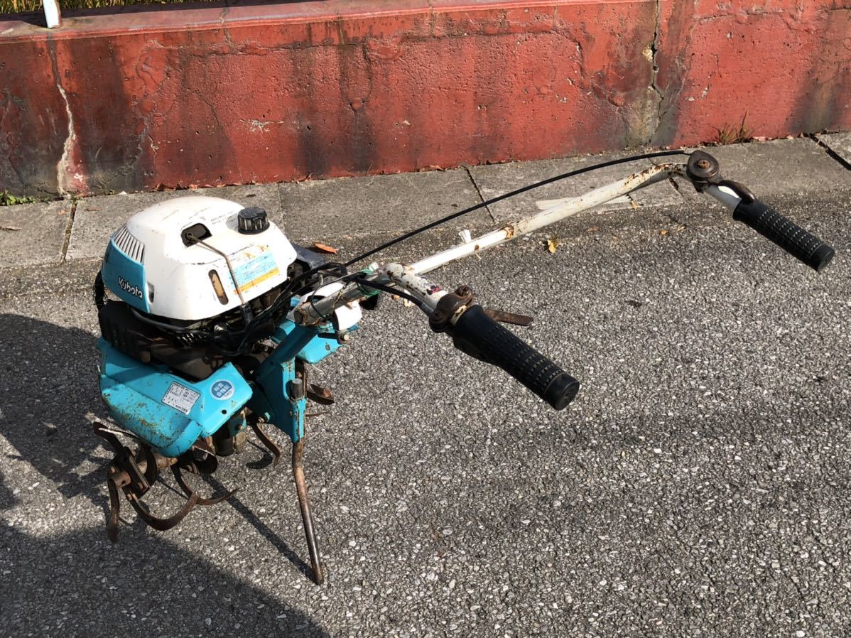 KUBOTA クボタ 歩行型農用トラクター 耕運機 管理機 TMA25 【動作